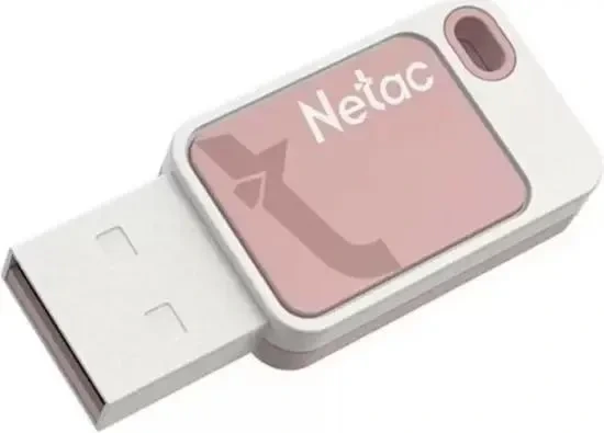 Netac UA31 NT03UA31N-256G-32PK 256GB (бело-розовый)