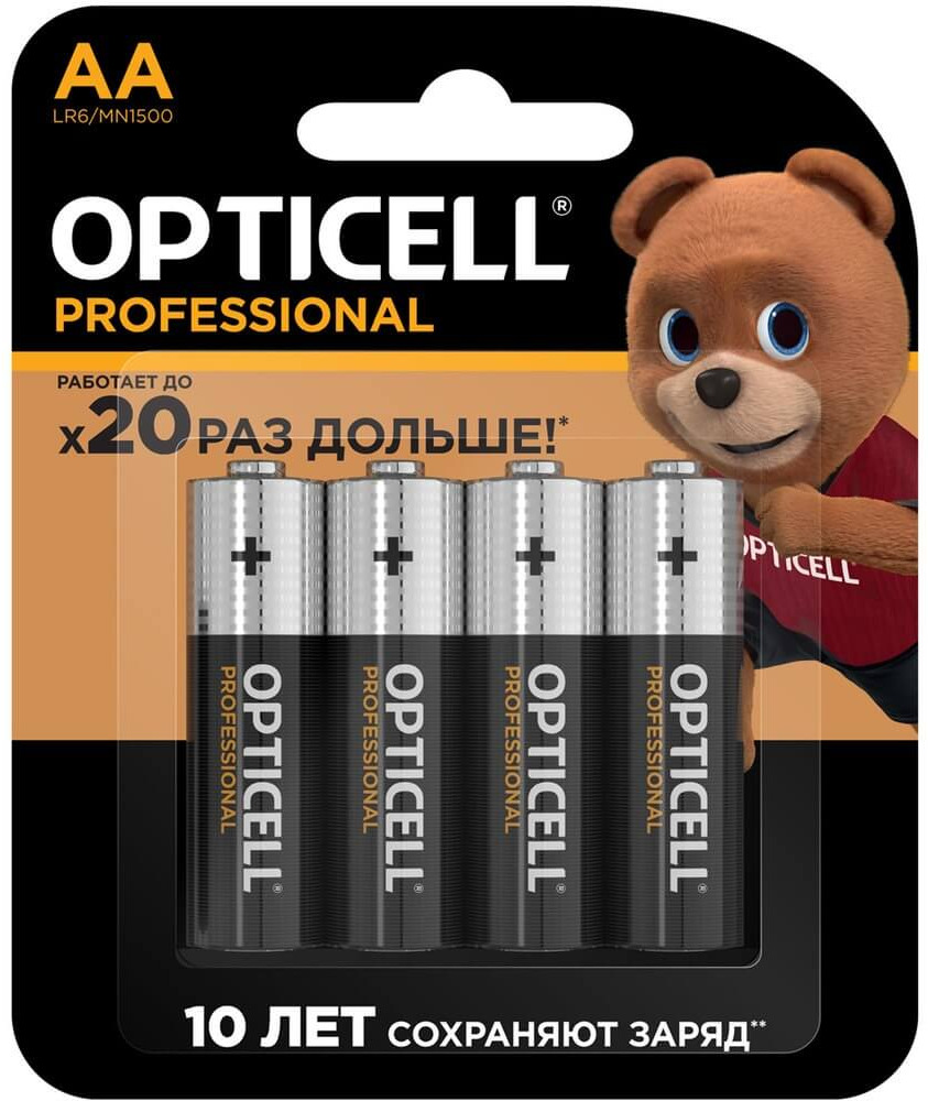 Батарейка OPTICELL AA PROFESSIONAL 4шт