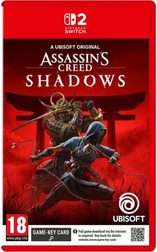 Nintendo Assassin’s Creed Shadows (Русские субтитры) (Nintendo Switch 2) (разноцветный)