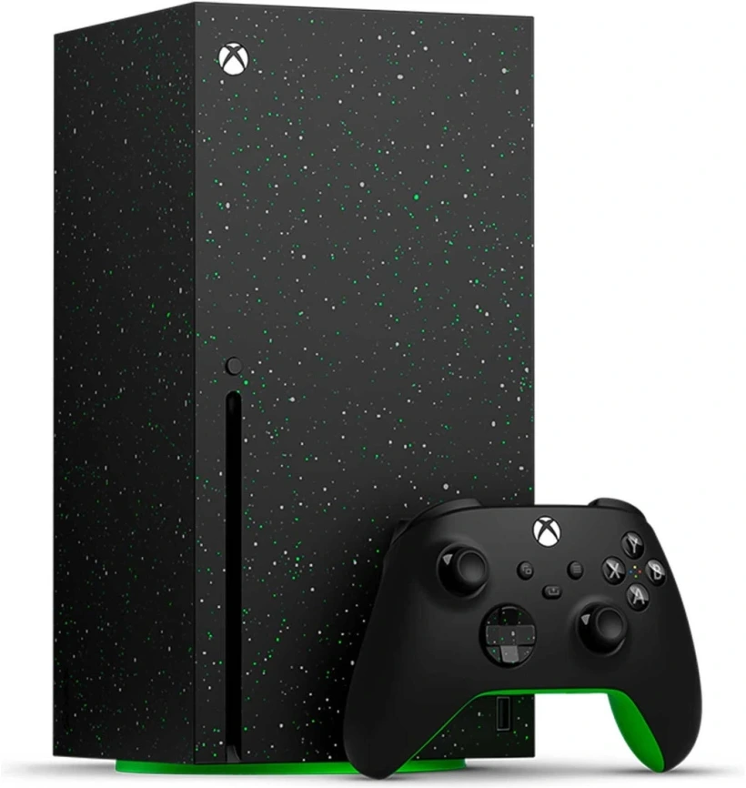 Игровая приставка Microsoft Xbox Series X 2 Тб Galaxy Black Special Edition (черный)