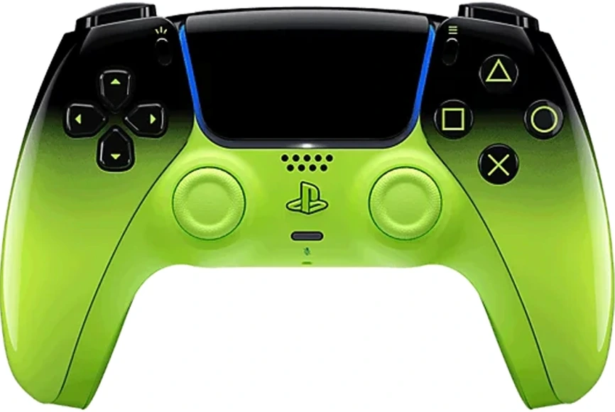 Sony DualSense для PS5 Remix Green (зелено-черный)
