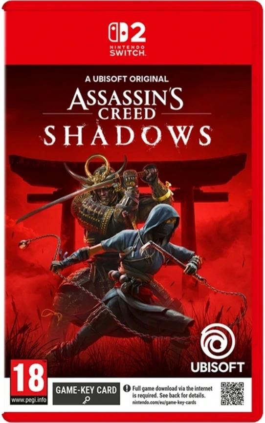 Nintendo Assassin’s Creed Shadows (Русские субтитры) (Nintendo Switch 2) (разноцветный)
