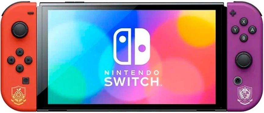 Nintendo Switch OLED 64GB Pokemon Scarlet &amp; Violet Edition (фиолетовый)