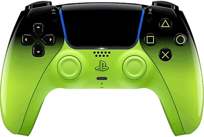 Sony DualSense для PS5 Remix Green (зелено-черный)
