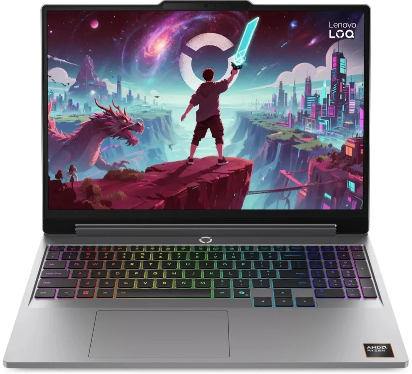 Ноутбук Lenovo LOQ 15.6' INTEL CORE I7 RAM 16 Гб SSD 512 Гб DOS (БЕЗ ОС) (серый)