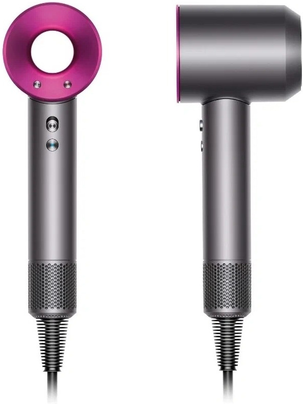 Dyson Supersonic HD07 Nickel/Fuchsia (серебристый)
