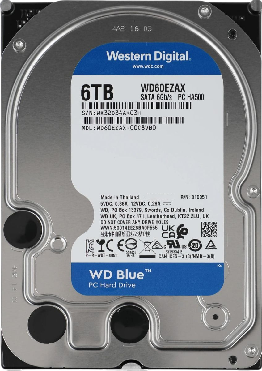 WD WD60EZAX 6 TB (синий)