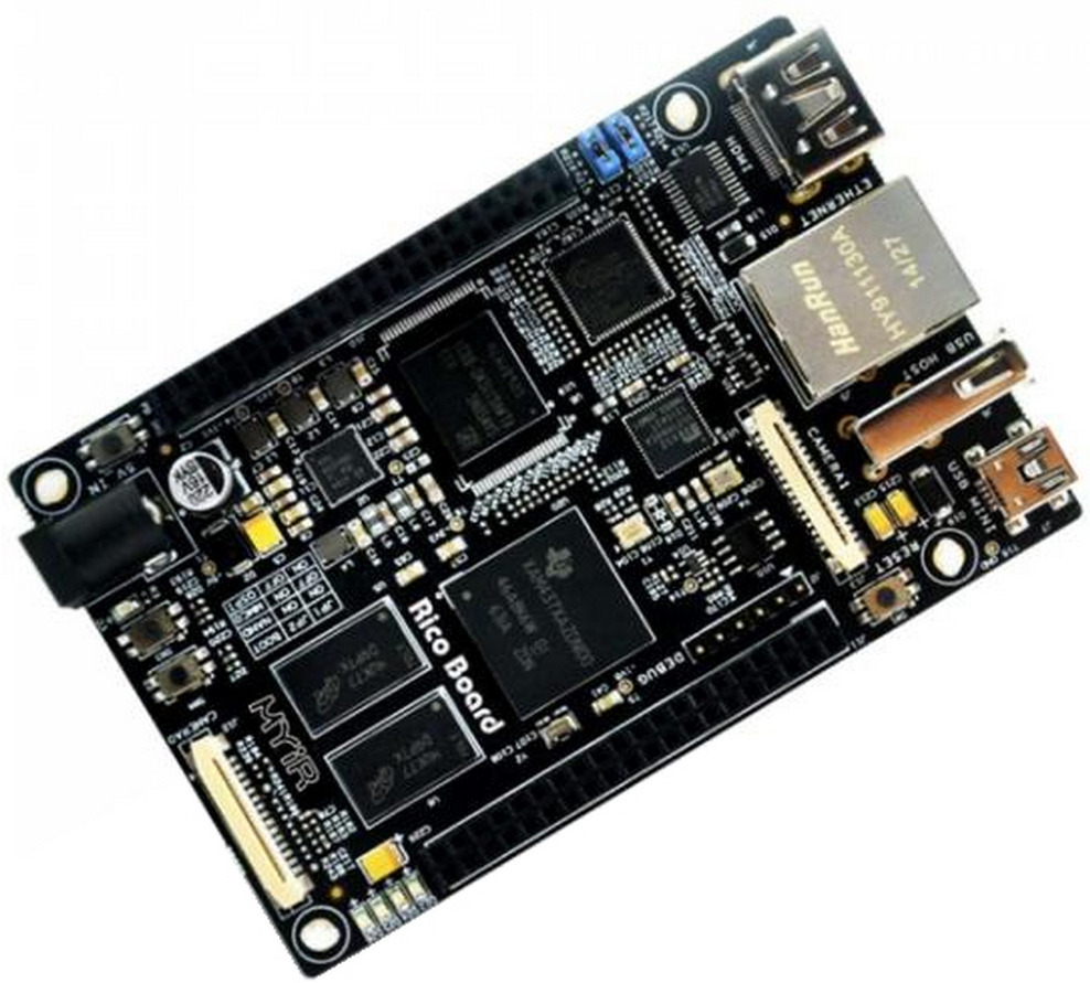 Myir TI AM437x, 512MB DDR3 SDRAM MYS-4378-100-C-S (черный)