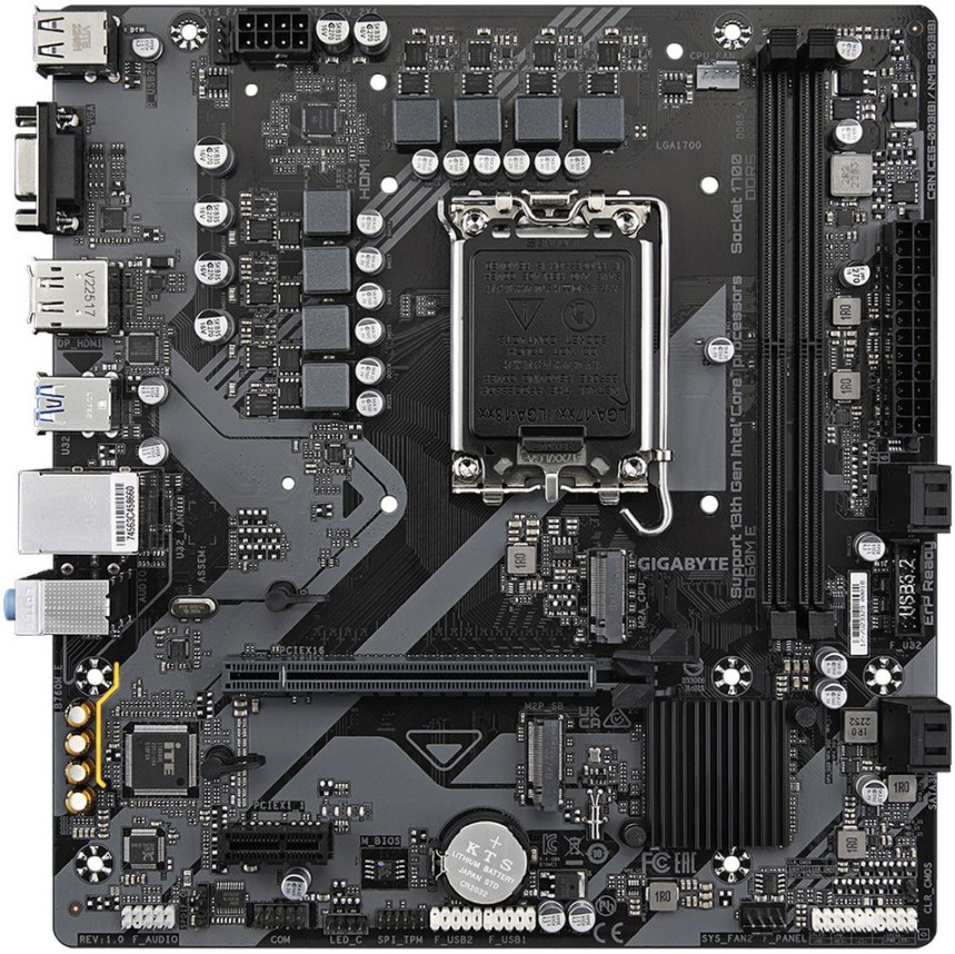 Gigabyte B760M E (черный)