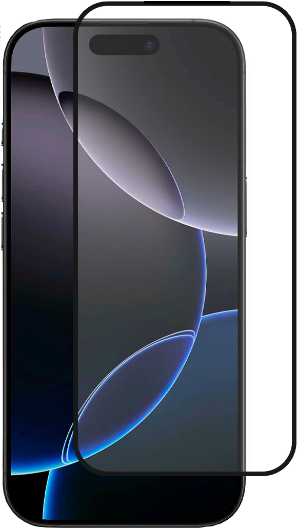 Luxcase 2.5D FG для Apple iPhone 16 Pro Max 0,33 мм (черный)