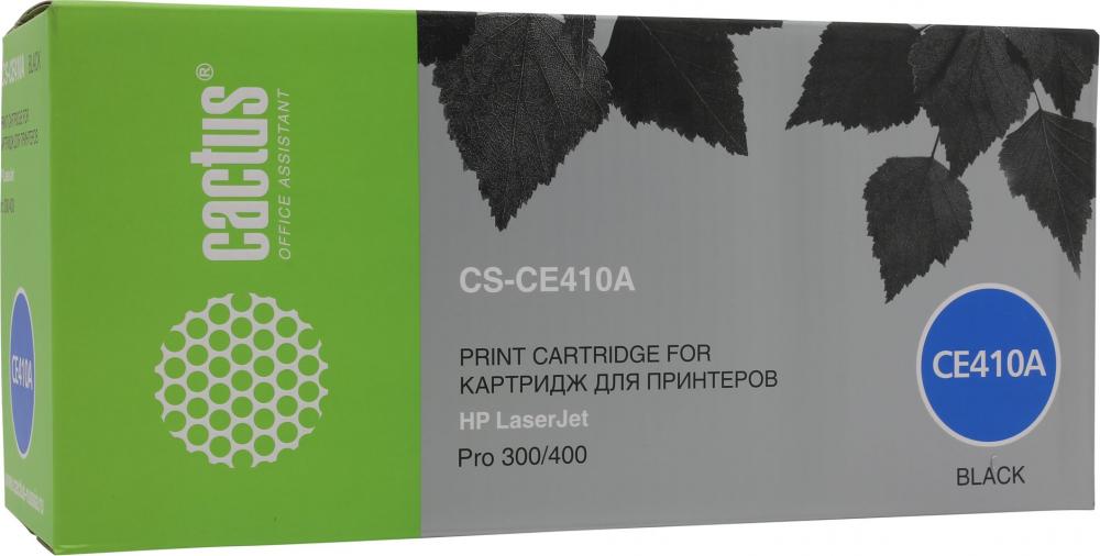 Cactus CS-CE410A для HP LJ Pro 300/M351/400/M451 (черный)