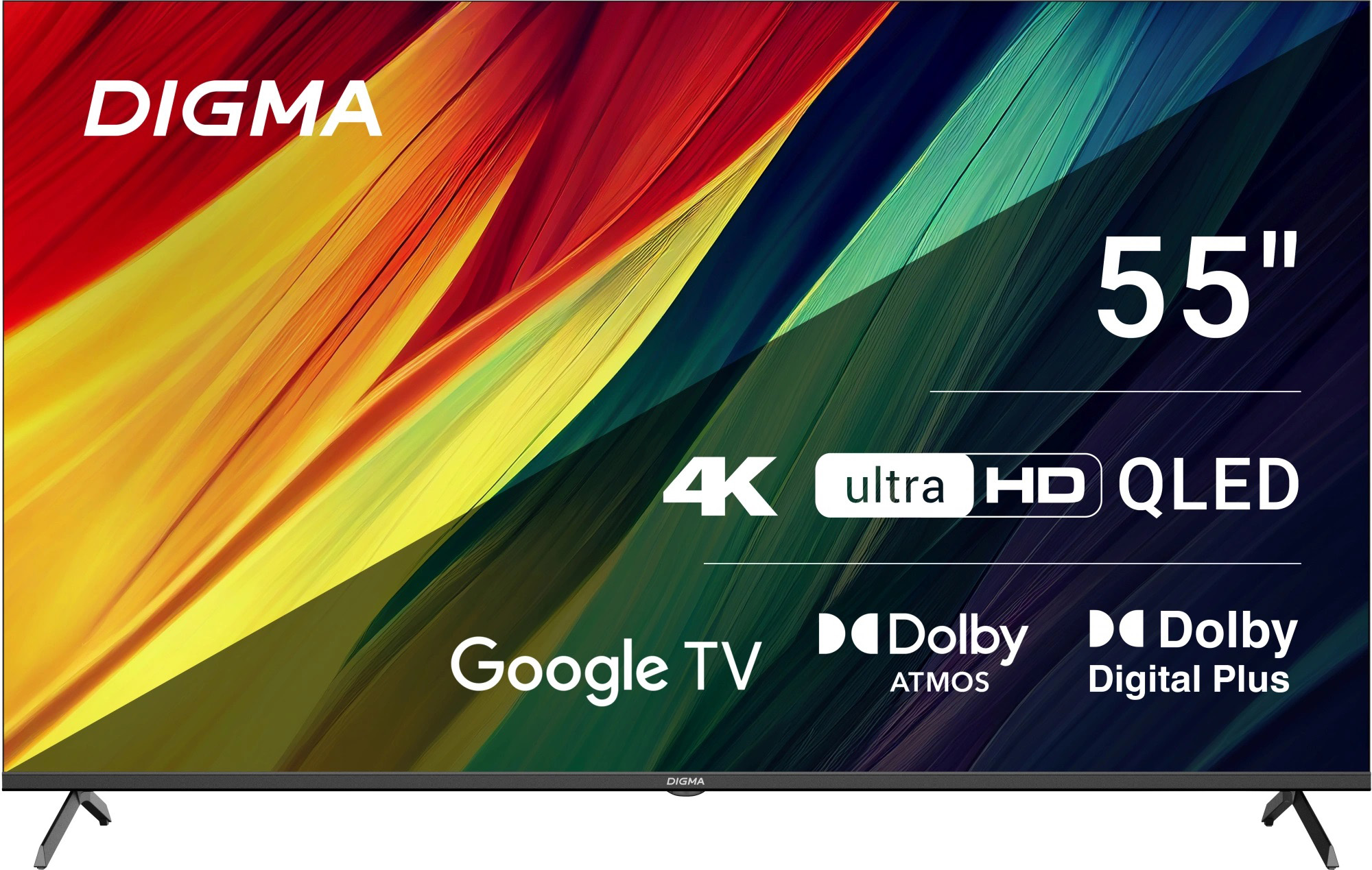 Digma DM-LED55UQB31 (черный)
