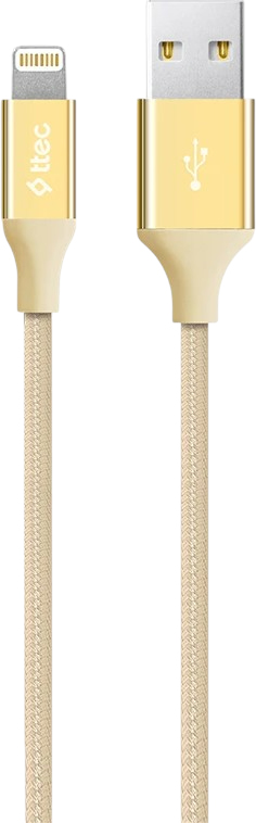 TTEC Lightning USB Charge 1.2 м (золотой)