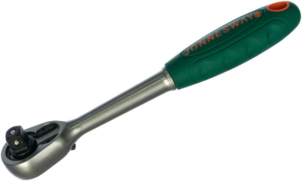 Jonnesway 1/2"DR 48 зубцов 250 мм R3704 (серебристо-зеленый)