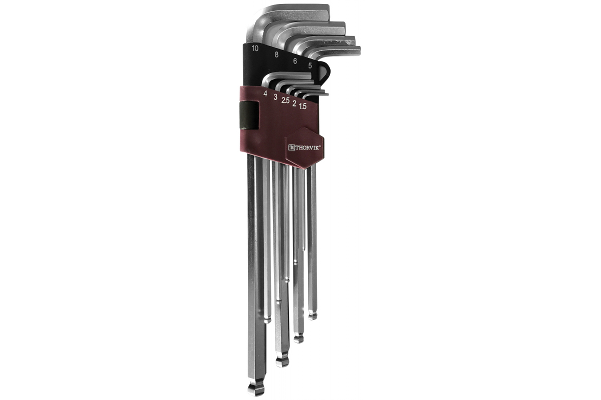 Набор шестигранников Thorvik HKLB9S 53087