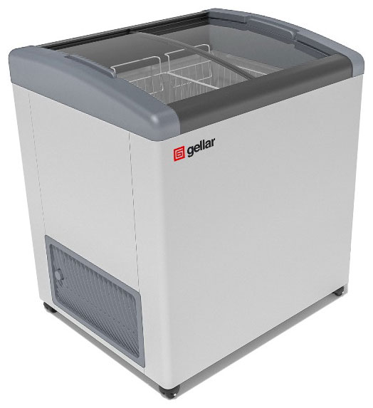 Морозильный ларь Gellar FG 250 E (серый)