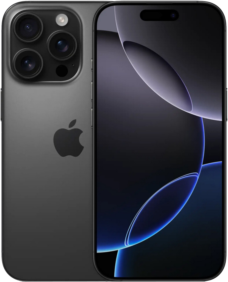Apple iPhone 16 Pro Max 512 GB eSIM + eSIM (черный титан)