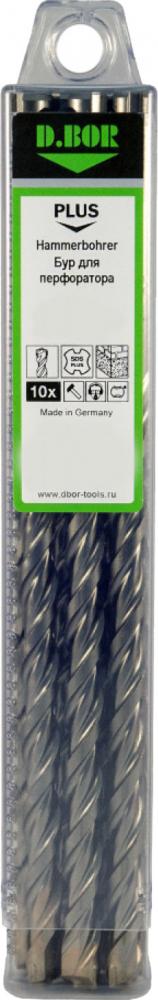 Бур D.BOR 60990 (серебристый)