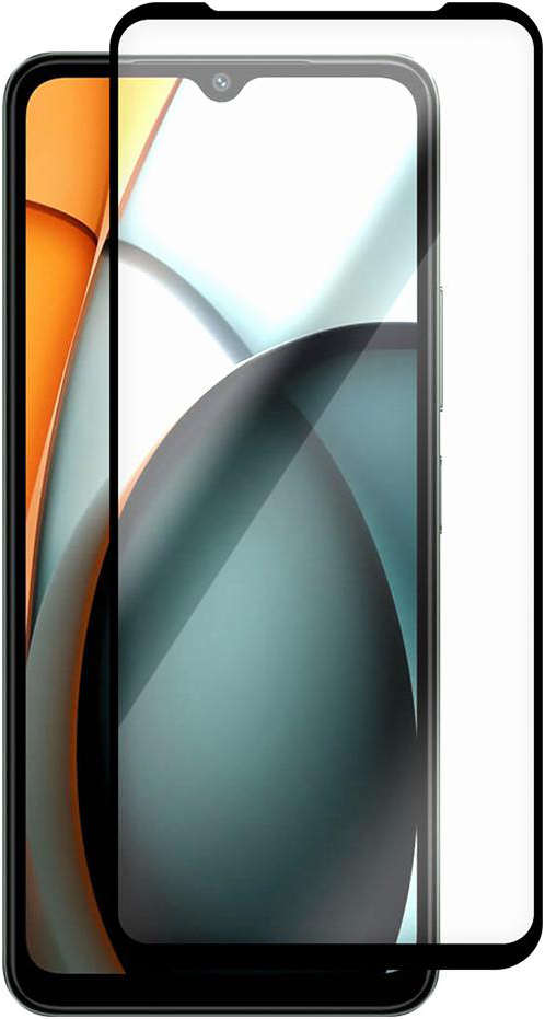 KRUTOFF Full Glue Premium для Xiaomi Redmi A3x/A3 (черный)