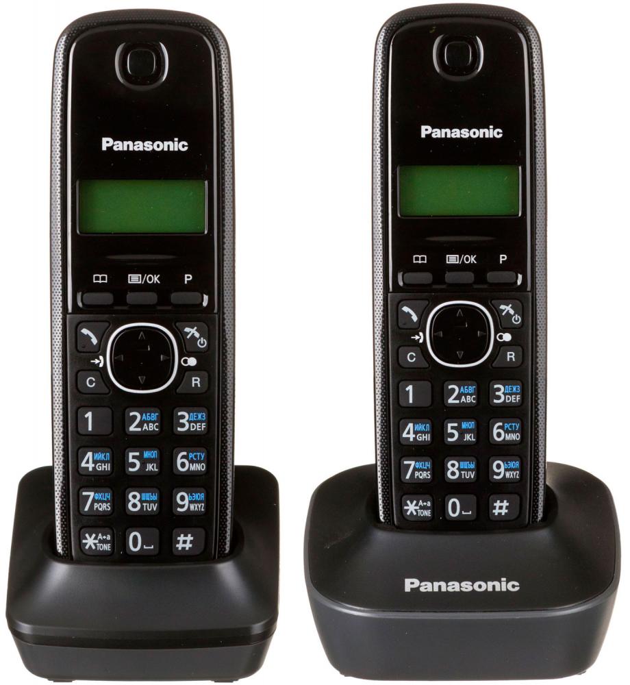 Panasonic KX-TG1612 (черно-серый)