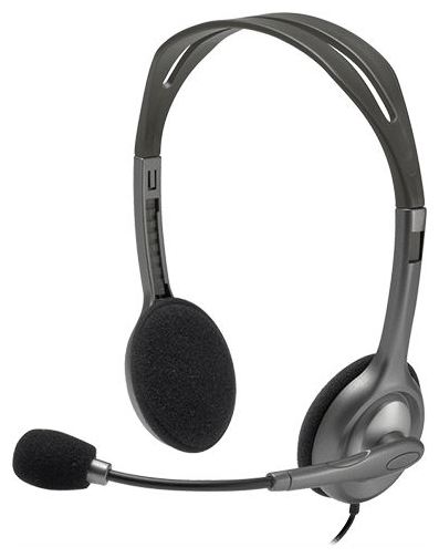 Logitech H111 (серый)