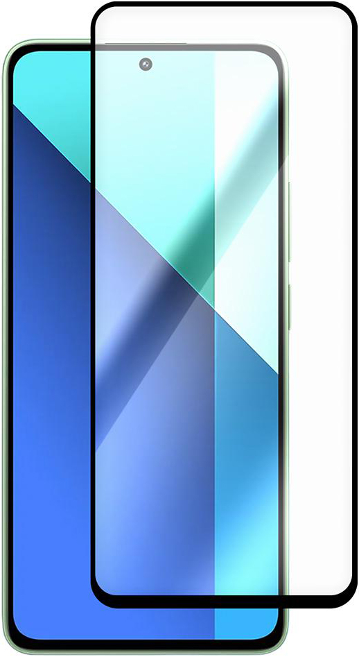 KRUTOFF Full Glue Premium для Xiaomi Redmi Note 13 (черный)