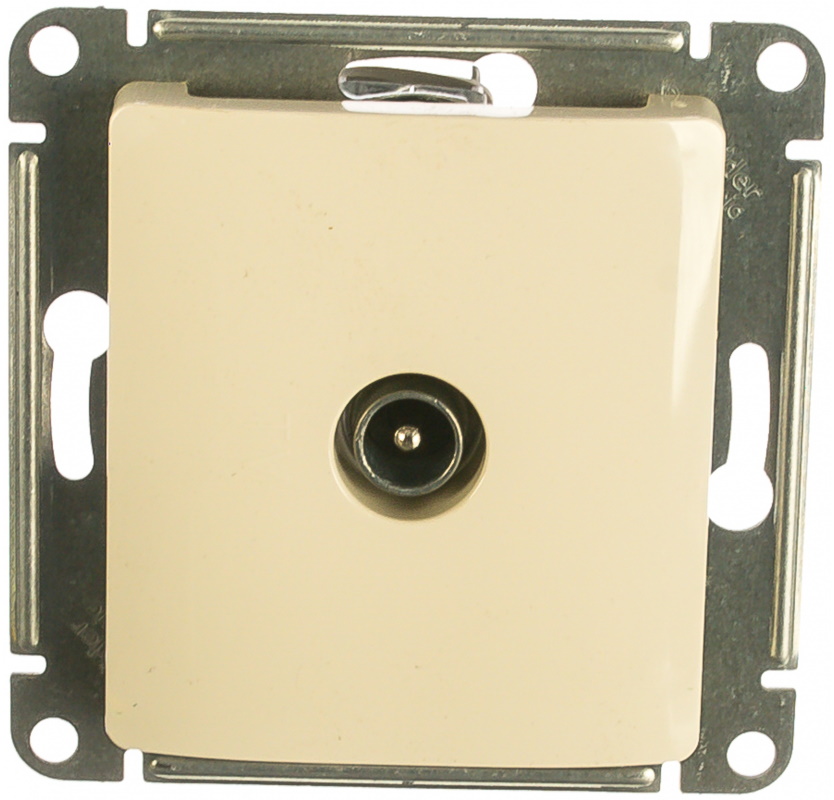 Розетка телевизионная Schneider Electric Glossa 1DB SchE GSL000291 (бежевый)