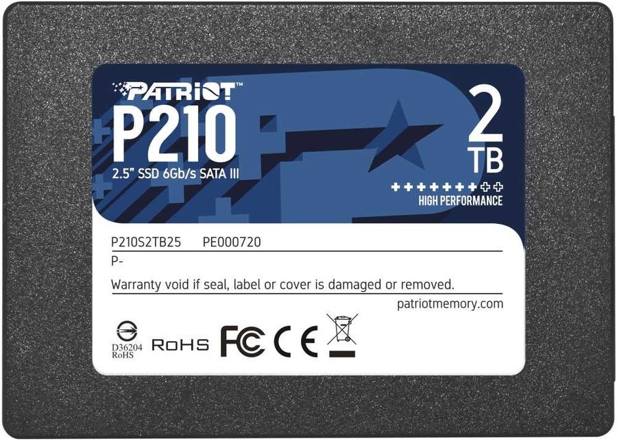 PATRIOT P210 P210S2TB25 2TB