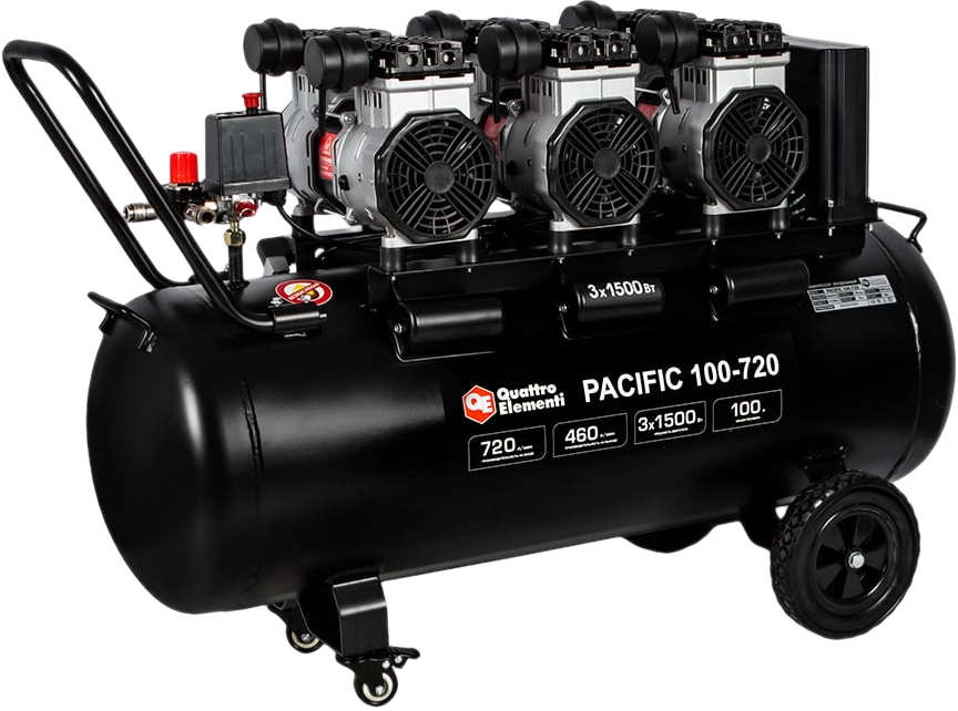 Компрессор Quattro Elementi PACIFIC 100-720 (черный)