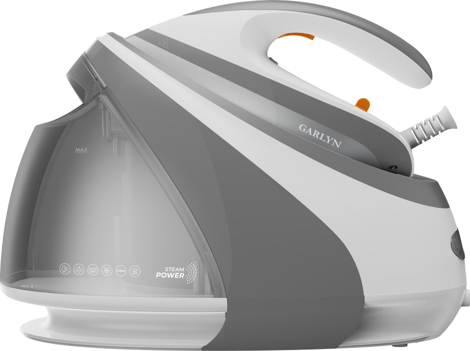 Парогенератор GARLYN GST-10 Pro (бело-серый)