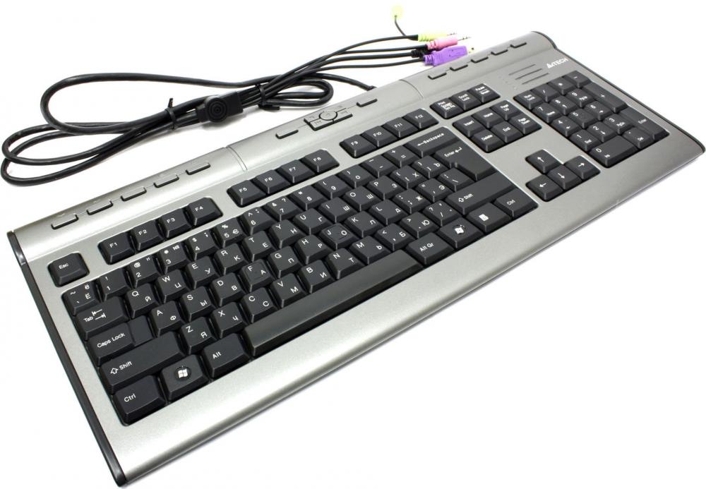 A4Tech KLS-7MUU (черно-серебристый)