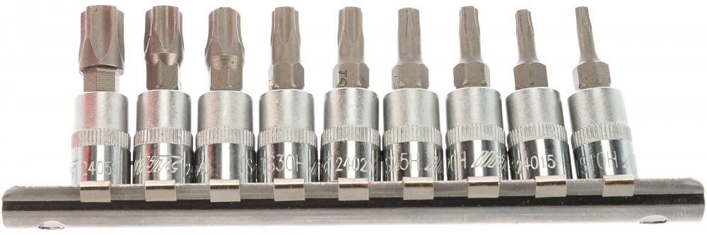 Набор насадок JTC TORX 3303 (серебристый)
