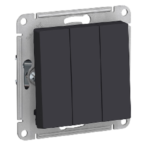 Выключатель Schneider Electric AtlasDesign  ATN001031 (карбон)