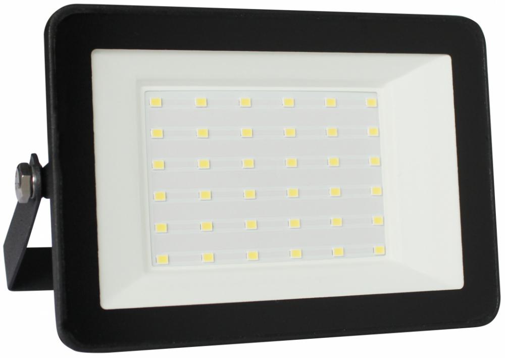 Светодиодный прожектор RSV RSV-SFL-3-30W-6500K-IP65 (черный)
