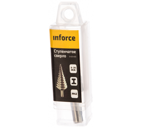 Сверло Inforce 6-20 мм; M42 11-01-491