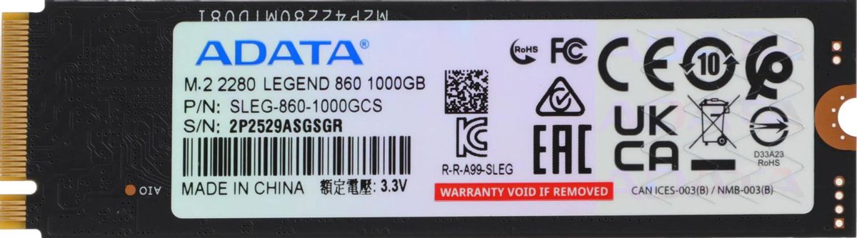 ADATA Legend 860 1Тб