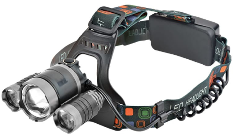 Фонарь налобный garin LUX HR-5W (черный)