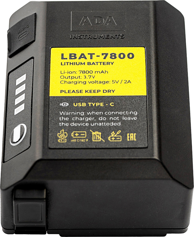 Аккумулятор ADA LBAT-7800 (черный)