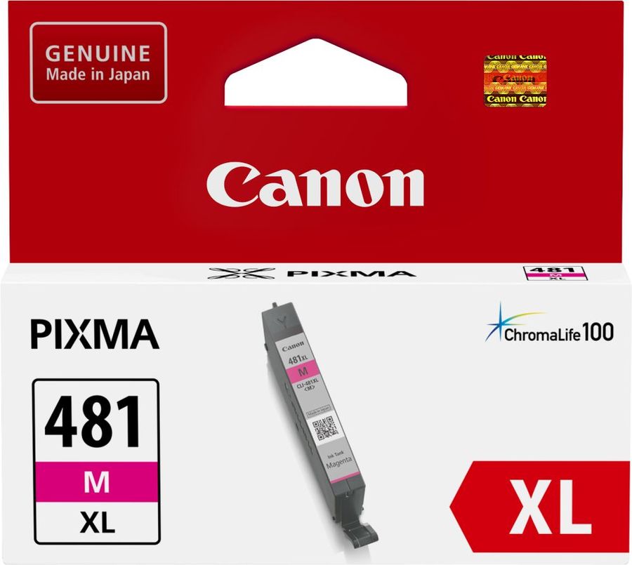 Canon CLI-481XL M (пурпурный)