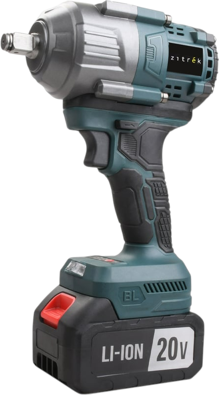 Ударный гайковерт Zitrek Crusher 20 Pro 1x4Ач (черно-зеленый)