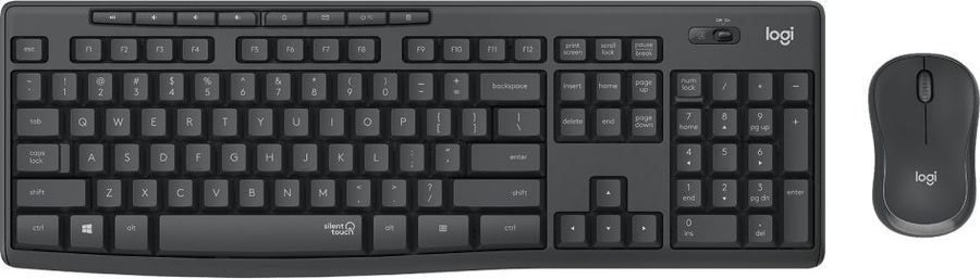 Logitech MK295 Silent Wireless Combo (черный)