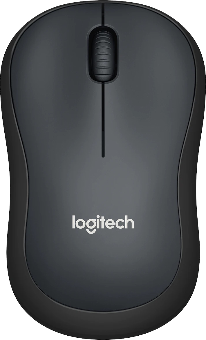 Logitech M220 Silent Charcoal (черно-серый)