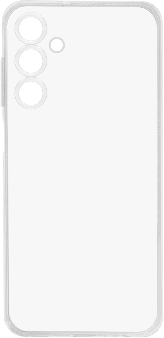 KRUTOFF Clear Case для Samsung Galaxy A25 (прозрачный)