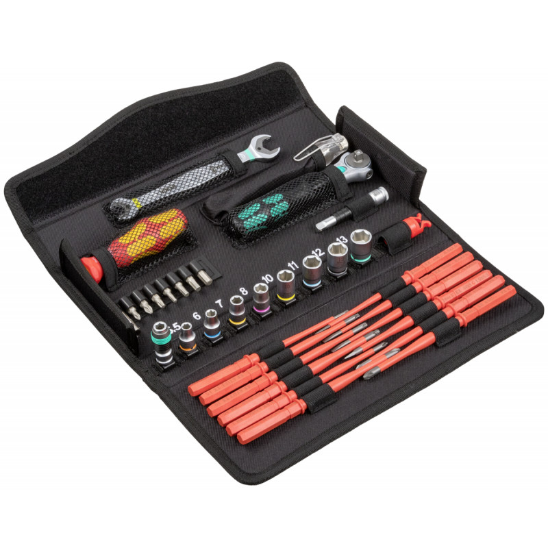 Набор ручного инструмента Wera WE-135926 (черный)