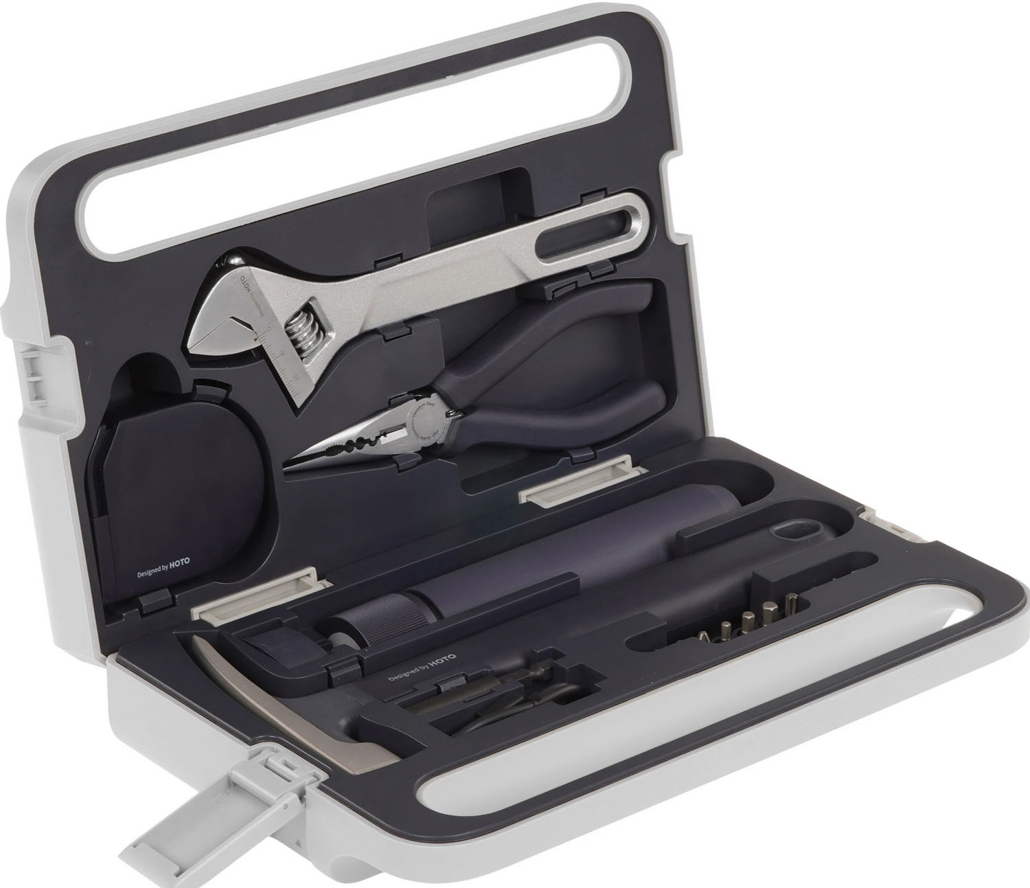HOTO 3.6V Screwdriver Tool Set (черный)
