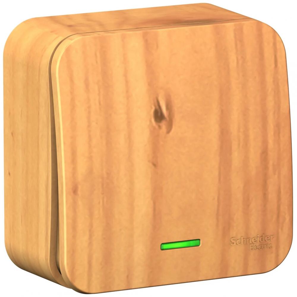 Выключатель Schneider Electric BLNVA101115 Blanca, 10 А (ясень)