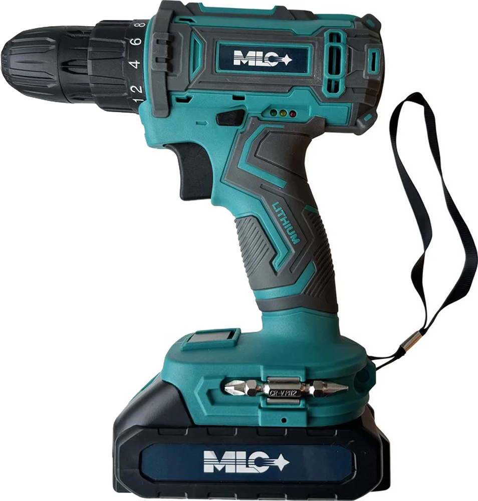 Аккумуляторная дрель-шуруповерт MLC YH-LDDZ-21V (черный)