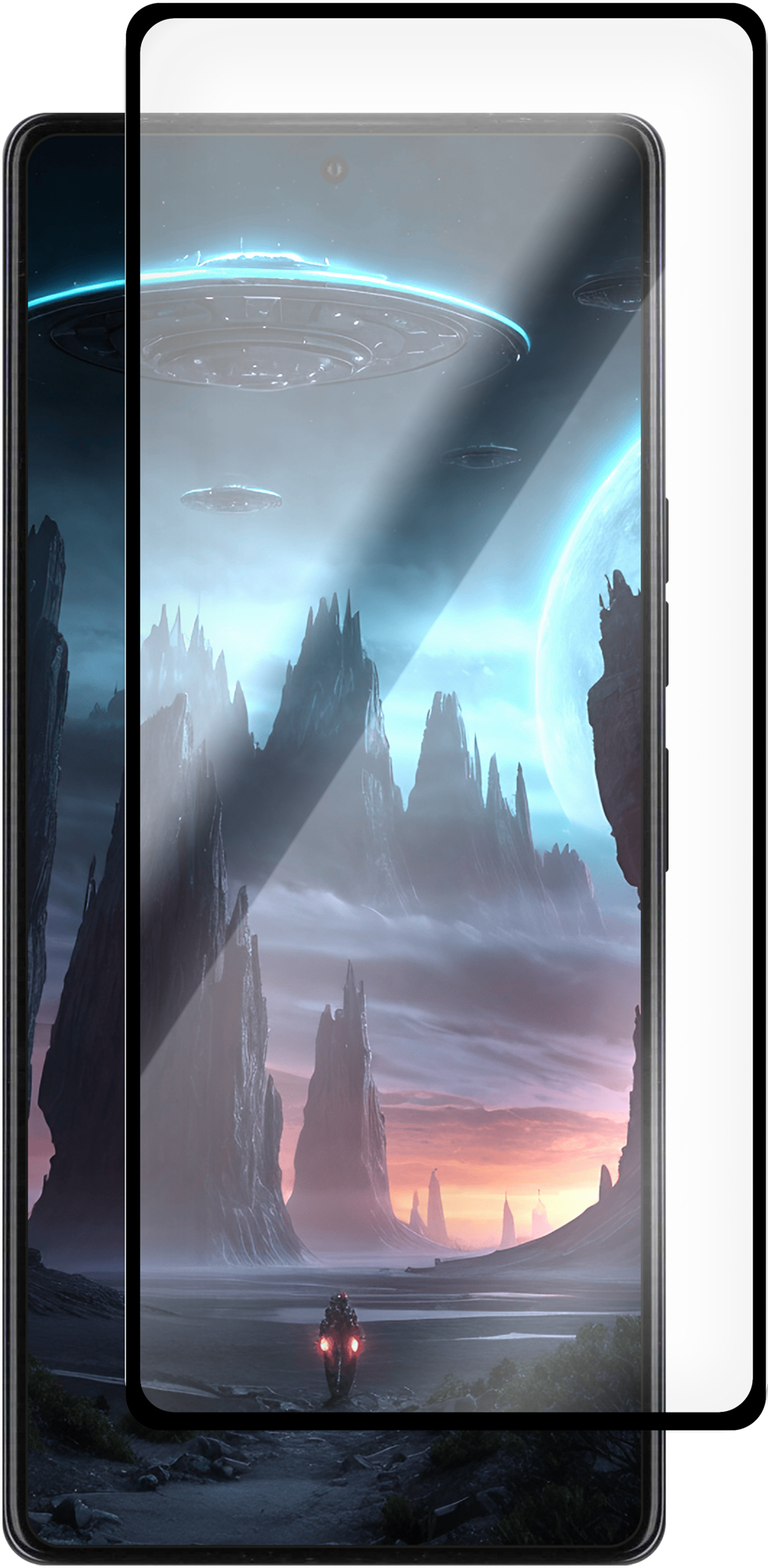 KRUTOFF Full Glue Premium для TECNO Camon 30 Pro 5G (черный)