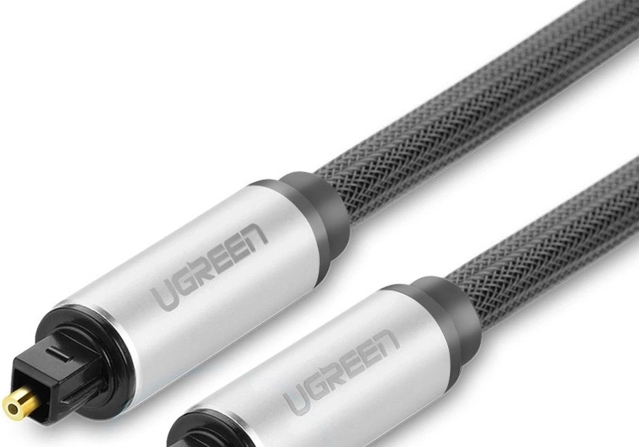 Ugreen AV108 Toslink 2м (серебристый)