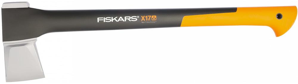 Топор-колун Fiskars M X17 (черно-оранжевый)